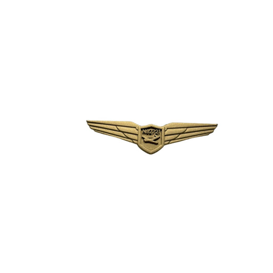 Custom Pin - Beechcraft V-Tail & Tail Number